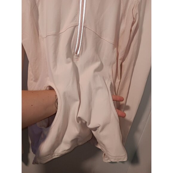 Lululemon Star Runner Pullover Jacket Womens 6 Pretty Pink Pastel Rulu Sweater - Picture 4 of 7